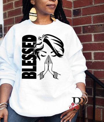 BLESSED Praying Hands Sweatshirt