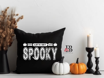 Let's Get Spooky Pillow