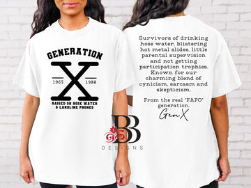 Generation X (2 Sided Design)