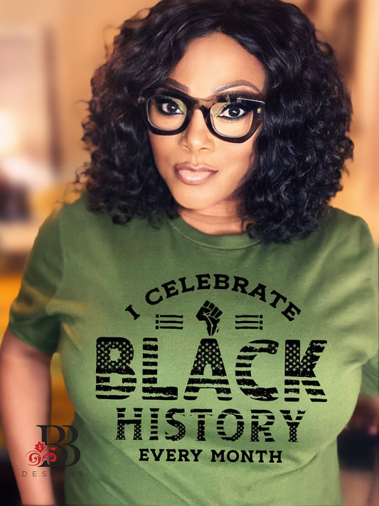 I Celebrate Black History Every Month