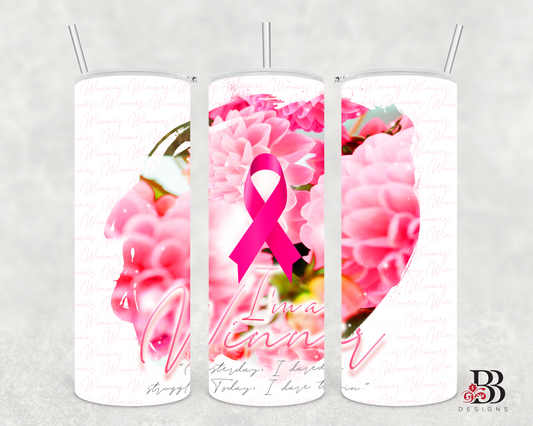 Breast Cancer - I'm A Winner Tumblers!