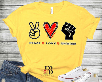 Peace ♥ Love ♥ Juneteenth