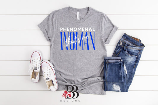 Phenomenal Woman (Blue)