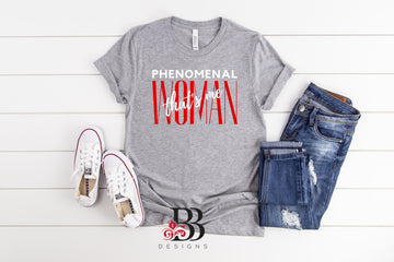 Phenomenal Woman (Red)