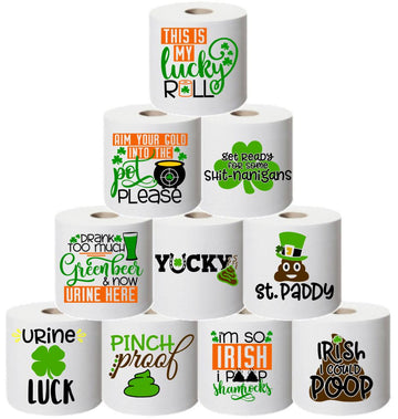 St. Patrick's Day 🍀 Toilet Paper (Gag Gift)